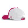 Casquette baseball premium fluo bicolore avec patch rubber print Fluo