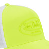 Casquette baseball premium fluo bicolore avec patch rubber print Fluo