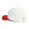Casquette trucker avec filet et broderie Poly