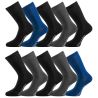 Lot de 10 paires de chaussettes de ville Uni