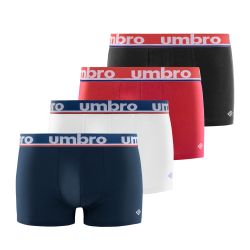 Lot de 4 boxers en coton homme Ban