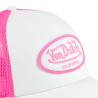 Casquette trucker bicolore avec filet avec patch Fluo