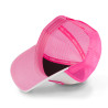 Casquette trucker bicolore avec filet avec patch Fluo
