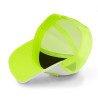 Casquette trucker bicolore avec filet avec patch Fluo