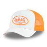 Casquette trucker bicolore avec filet avec patch Fluo