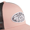 Casquette baseball avec filet femme avec patch imprimé Léopard