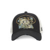 Casquette baseball avec filet femme avec print Vegetal Skull