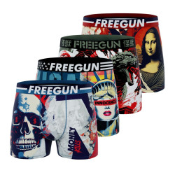 Lot de 4 boxers homme Pop...