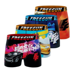 Lot de 4 boxers homme Fast...