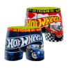 Lot de 2 boxers enfant Hot Wheels Red Car Blue Car