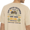 T-shirt homme col rond manches courtes imprimé Dos Relax Fit Vibes T-shirt homme col rond manches courtes imprimé Dos Relax Fit Vibes