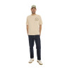 T-shirt homme col rond manches courtes imprimé Dos Relax Fit Vibes T-shirt homme col rond manches courtes imprimé Dos Relax Fit Vibes