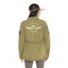 Veste militaire femme avec patchs Lips Veste militaire femme avec patchs Lips