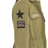 Veste militaire femme avec patchs Lips Veste militaire femme avec patchs Lips