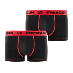 Lot de 2 Boxers garçon coton Uni