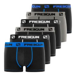 Lot de 6 boxers coton homme Uni
