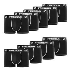 Lot de 9 Boxers homme en coton 