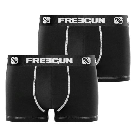 Lot de 2 Boxers garçon coton Noir