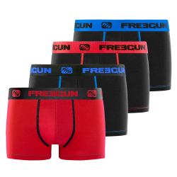 Lot de 4 boxers garçon en Coton