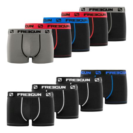 Lot de 9 boxers garçon en Coton