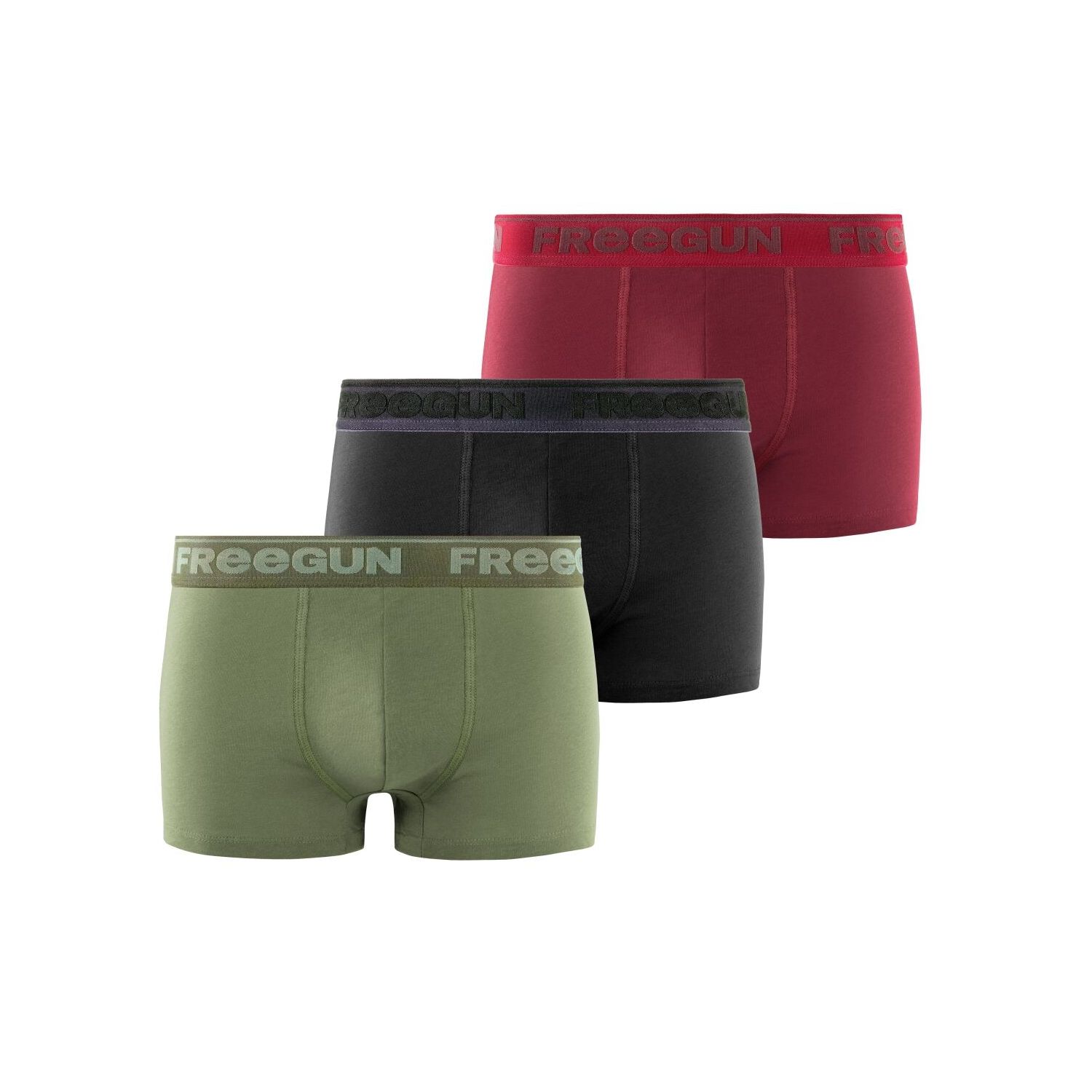 Lot de 3 boxers homme en coton Signature Pablo