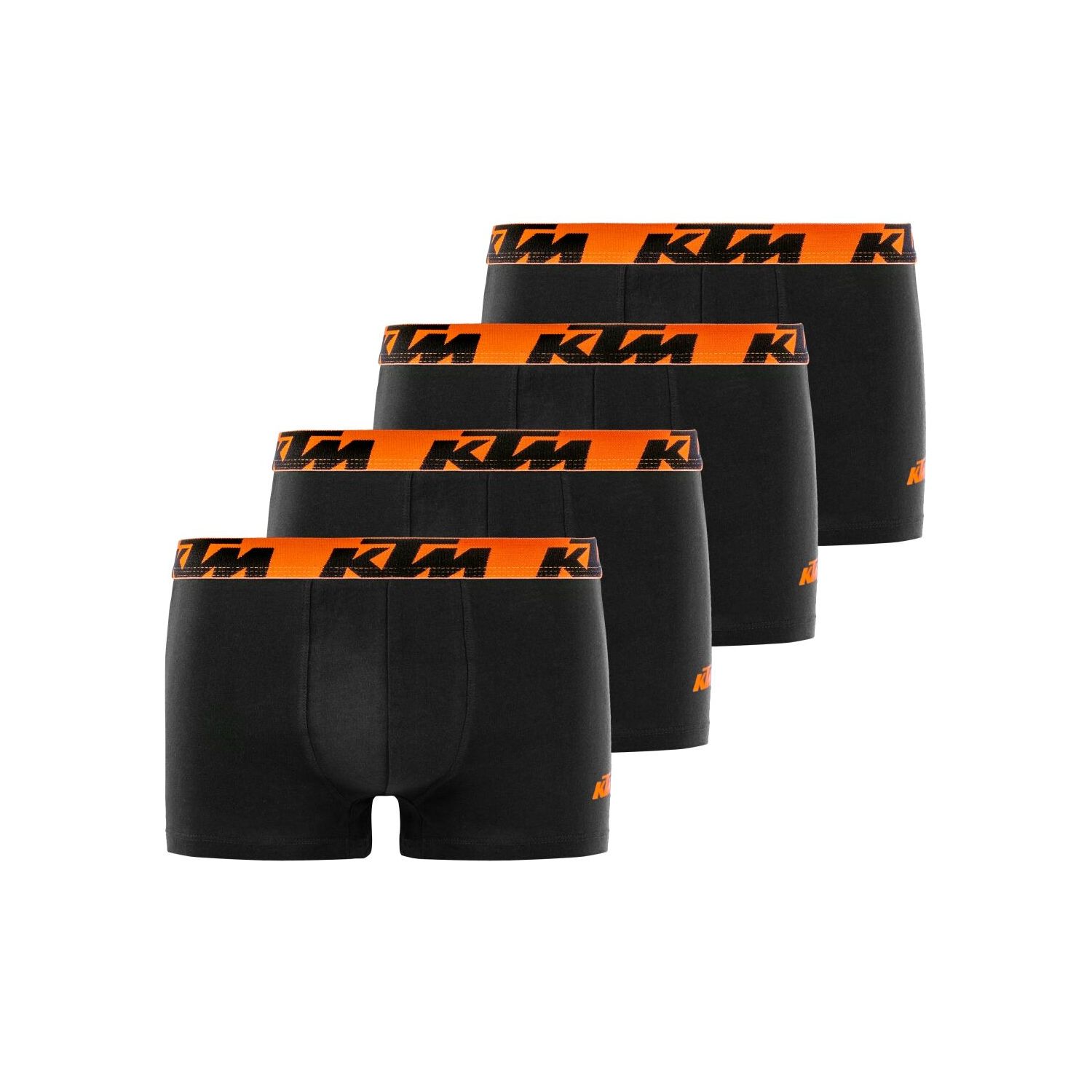 Lot de 4 boxers en coton homme Lot de 4 boxers en coton homme