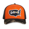 Casquette baseball avec filet avec badge camouflage Schott Army