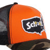 Casquette baseball avec filet avec badge camouflage Schott Army