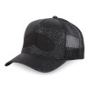 Casquette trucker avec filet et paillettes Schott Glitter