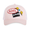 Casquette trucker avec filet Schott Pink