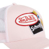 Casquette trucker avec filet Schott Pink