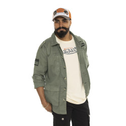 Veste militaire homme avec...