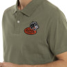 Polo homme manches courtes avec patchs Ralph