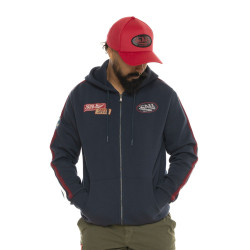 Sweat zippé à capuche homme...