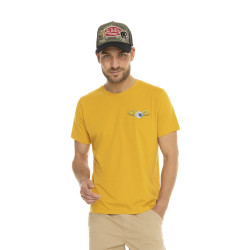 T-shirt en col rond à...