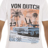 T-shirt en col rond à manches courtes homme photoprint Venice
