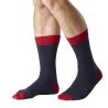 Lot de 3 Paires de Chaussettes de ville coton homme peigné doux