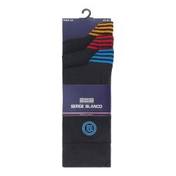 Lot de 6 Paires de Chaussettes de ville coton homme