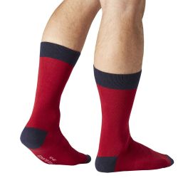 Lot de 6 Paires de Chaussettes de ville coton homme