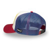 Casquette trucker avec filet en sergé de coton One piece Luffy