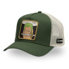 Casquette trucker avec filet en sergé de coton One piece Zoro