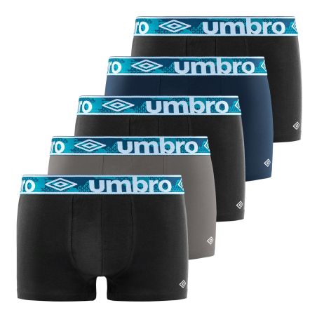 Lot de 5 Boxers coton homme uni