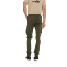 Pantalon cargo homme avec patch sur poche Battle