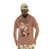 T-shirt homme manches courtes col rond Pin Up