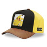 Casquette trucker en sergé de coton et visière en PU Pokemon Pikachu