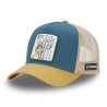 Casquette trucker en coton avec filet Rick & Morty Blue