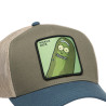 Casquette trucker en coton avec filet Rick & Morty Pickle