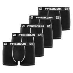 Lot de 5 boxers garçon Uni