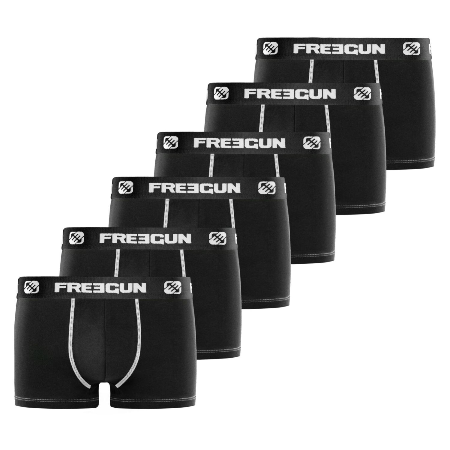 Lot de 6 Boxers homme microfibre Lot de 6 Boxers homme microfibre