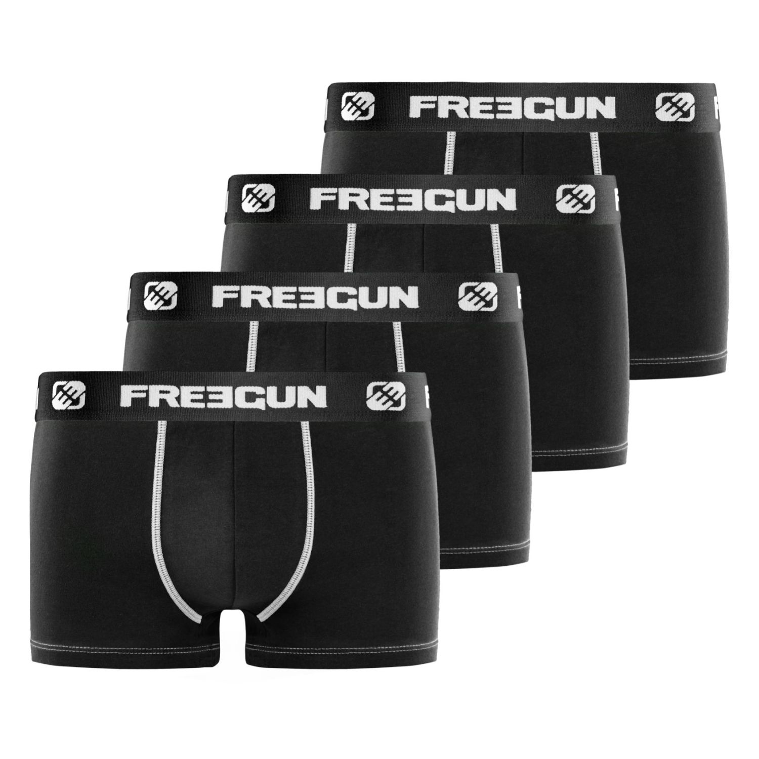 Lot de 4 Boxers homme microfibre Lot de 4 Boxers homme microfibre